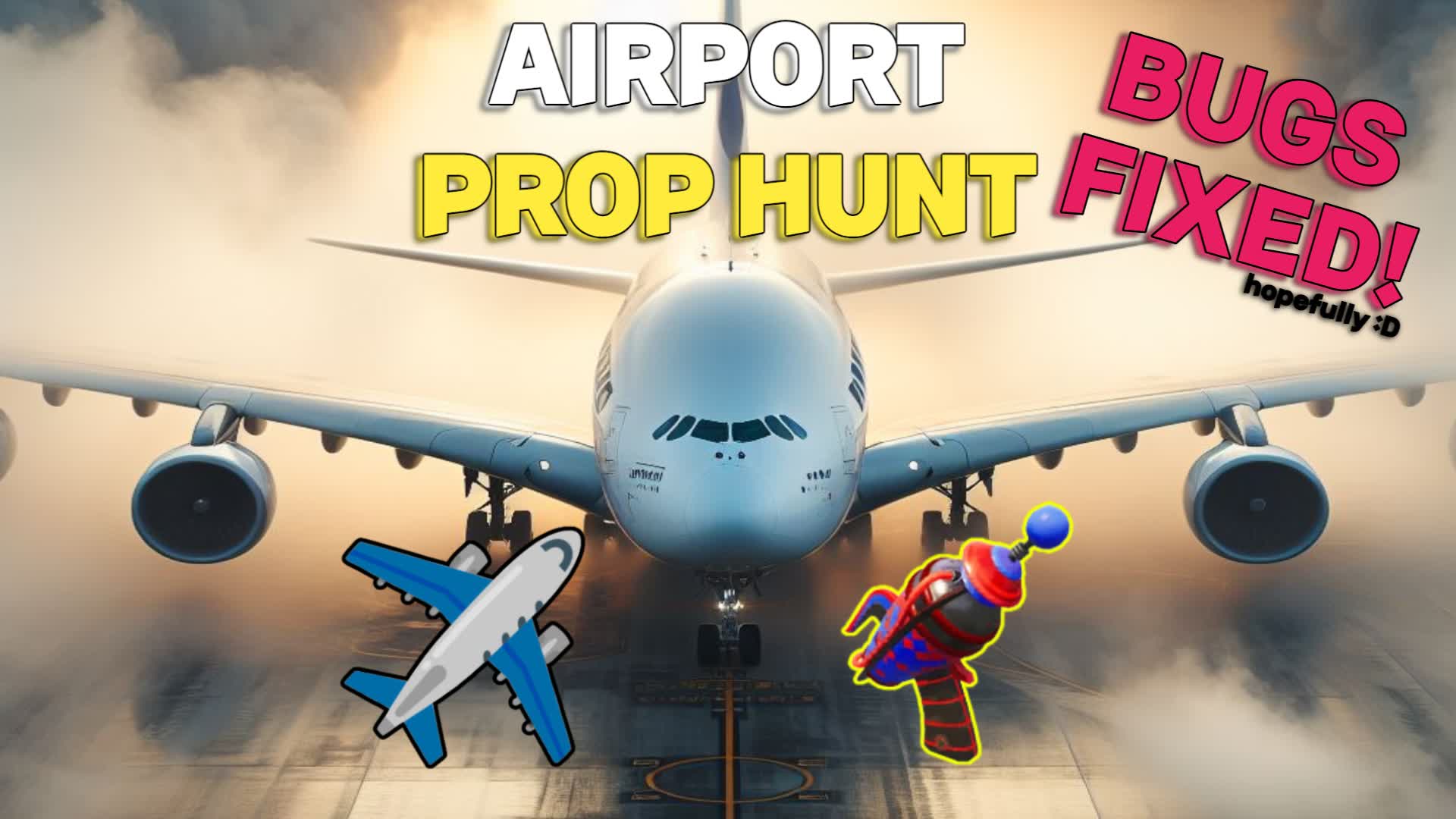 【注目の島】Airport Prop Hunt✈