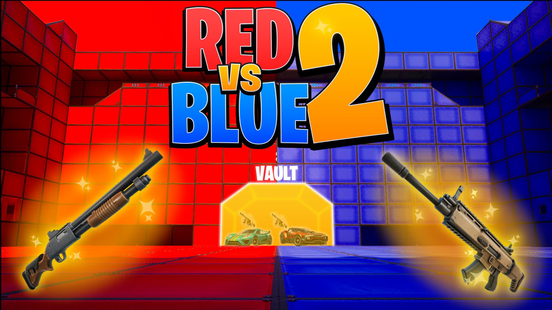 【注目の島】RED VS BLUE 2! 🔴🔵