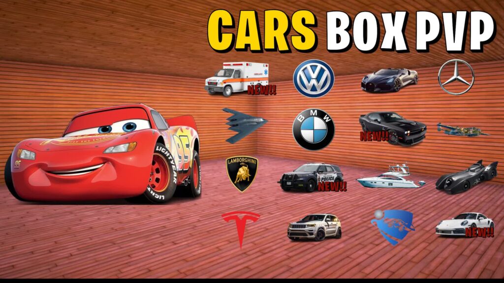 【注目の島】🚗 CARS BOX PVP 📦