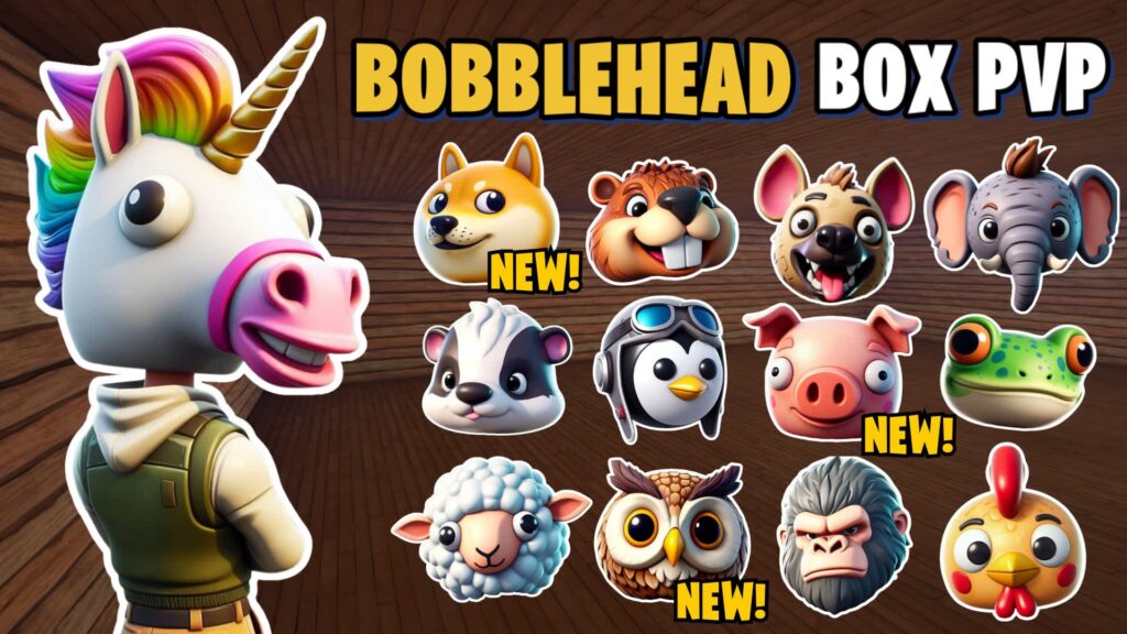 【注目の島】🐸BOBBLEHEAD BOX PVP📦