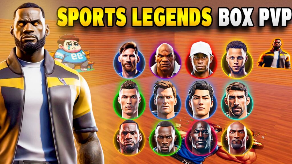 【注目の島】Sports Legends Box PvP 📦