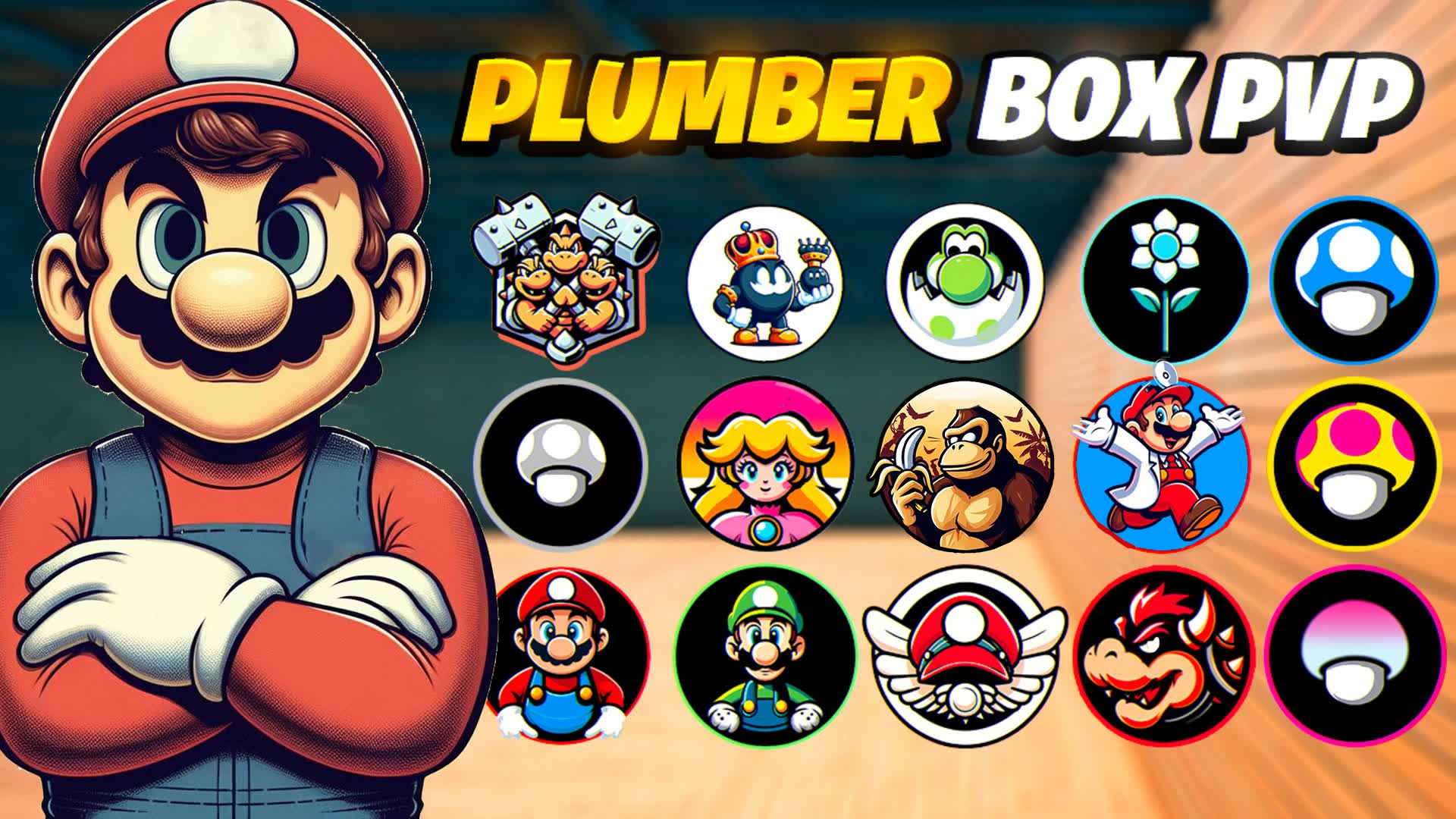 【注目の島】🍄PLUMBER BOX PVP📦