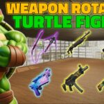 【注目の島】WEAPON ROTATION TURTLE FIGHTS