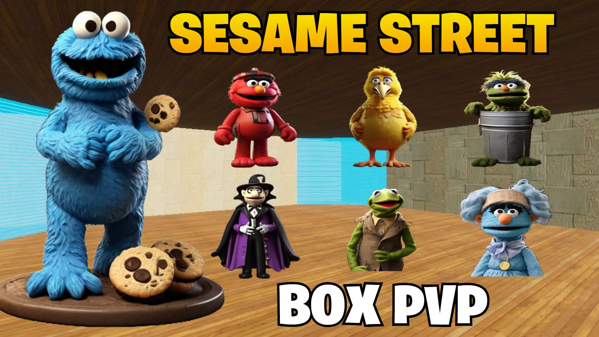 【注目の島】Sesame Street Box PVP