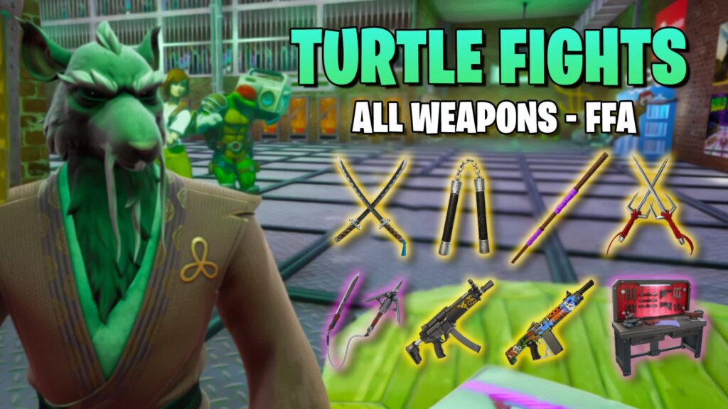 【注目の島】TURTLE FIGHTS | ALL WEAPONS - FFA