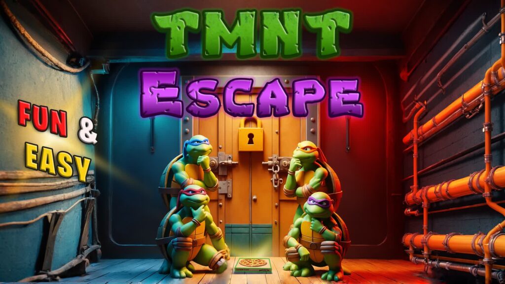 【注目の島】NINJA TURTLES ESCAPE [TMNT]🐢