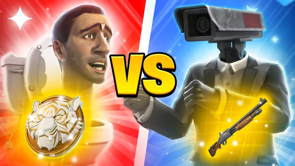 【注目の島】🚽SKIBIDI VS CAMERA🎥 Crazy Red Vs Blue