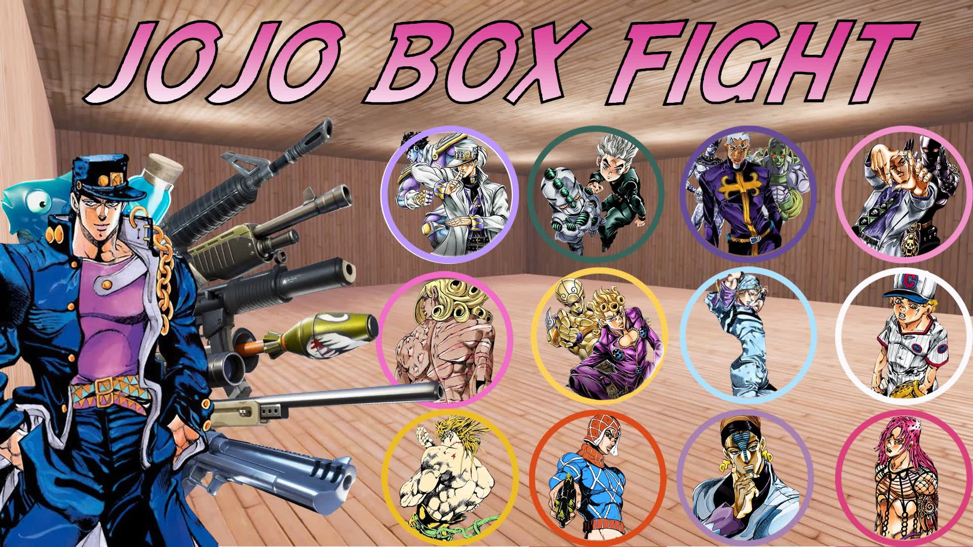 【注目の島】JOJO BIZZARE ADVENTURE BOX FIGHT