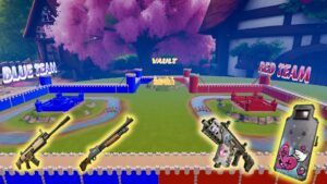 【注目の島】RED VS BLUE - CASTLE WARS 🔴🔵