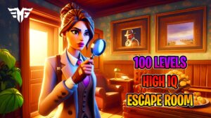 【注目の島】100 LVL HIGH IQ ESCAPE ROOM