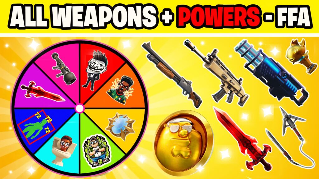 【注目の島】👑BEST FFA MINIGAME ONE SHOT EDIT POWERS