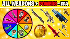 【注目の島】👑BEST FFA MINIGAME ONE SHOT EDIT POWERS