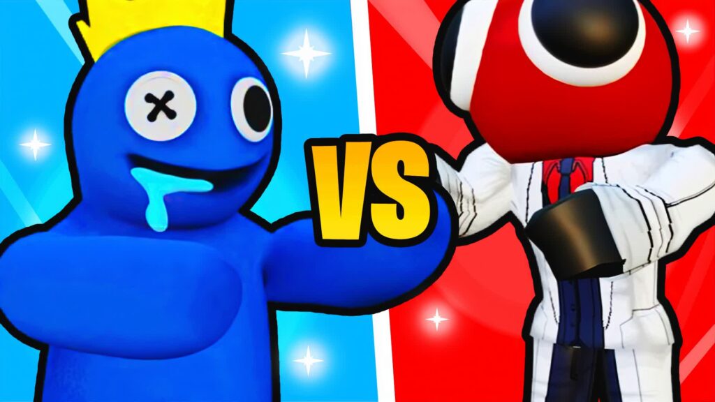 【注目の島】RAINBOW FRIENDS - RED VS BLUE