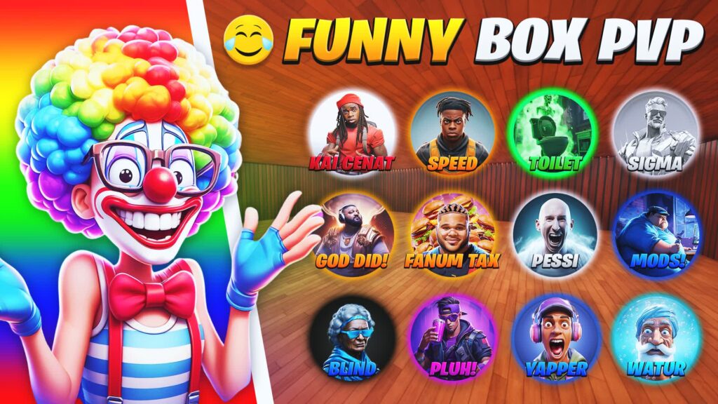 【注目の島】😂FUNNY BOX PVP📦