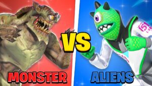【注目の島】⭐ MONSTER 👹 VS ALIENS 👽 ⭐ (DEATHMATCH)