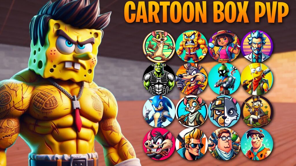 【注目の島】📺 NEW Cartoon box PVP 📦