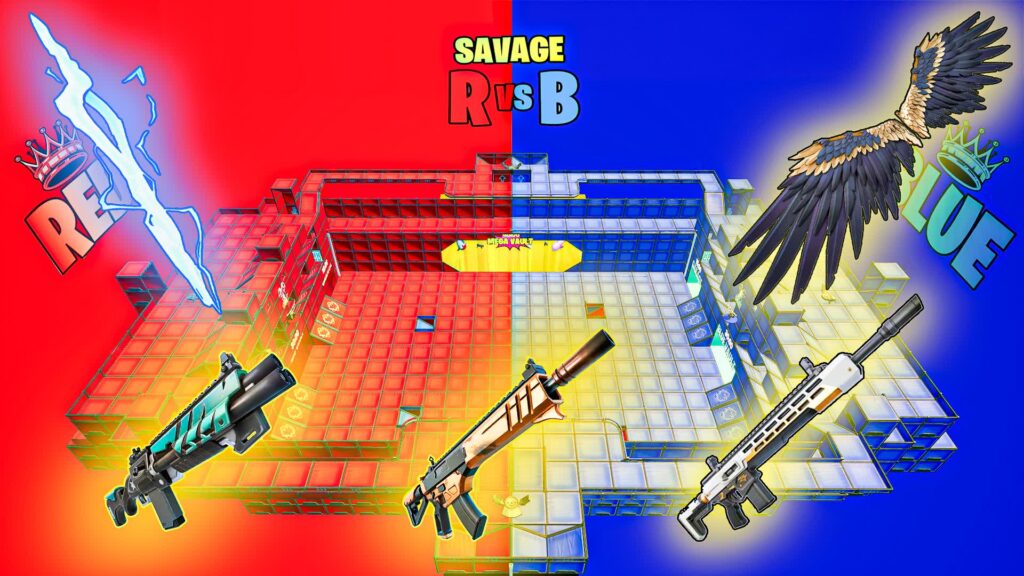 【注目の島】SAVAGE RED VS BLUE 🔴🔵