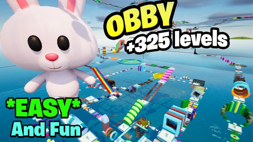 【注目の島】325+ LEVEL OBBY EASTER PARKOUR! ✨