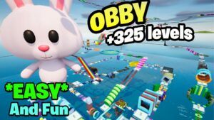 【注目の島】325+ LEVEL OBBY EASTER PARKOUR! ✨