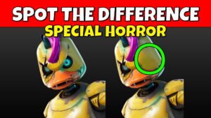 【注目の島】SPOT THE DIFFERENCE : SPECIAL HORROR