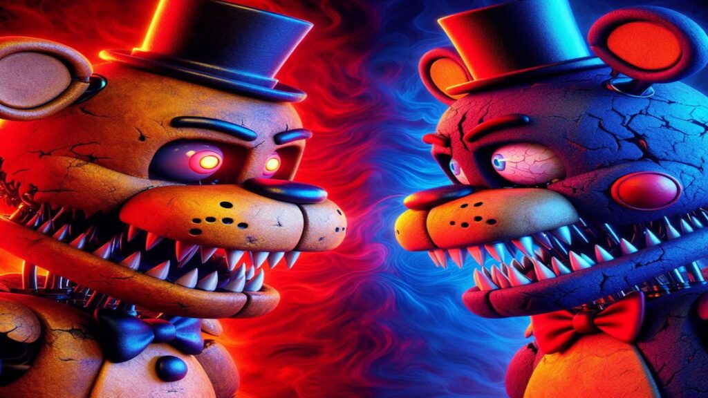 【注目の島】[HORROR] - FNAF 🔴RED VS BLUE🔵