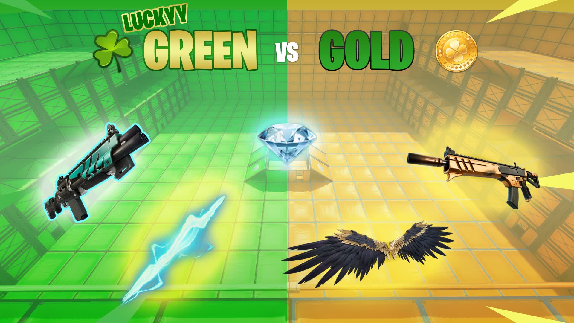 【注目の島】LUCKYY GREEN VS GOLD