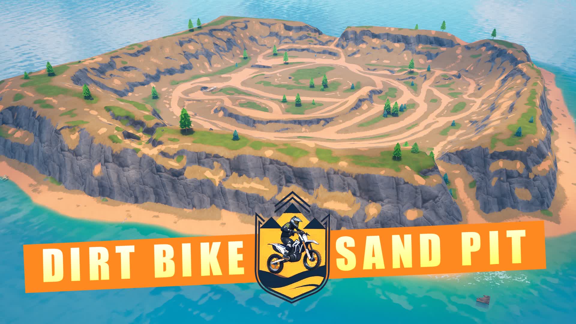 【注目の島】Dirtbike Drift Board Beach Island Trails