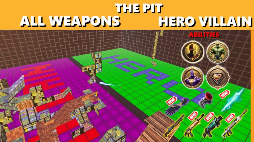 【注目の島】THE PIT - HERO & VILLAIN 🦸‍♂️🦹‍♂️