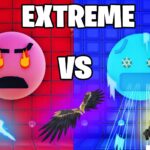 【注目の島】Extreme Emoji 🥵Red vs Blue🥶