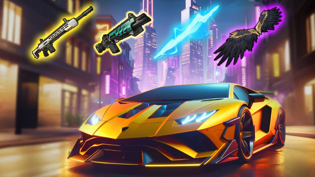 【注目の島】🌇 CYBER CITY FREE FOR ALL 🏎️