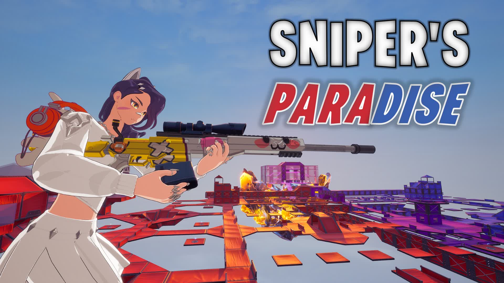 【注目の島】Sniper’s Paradise Red vs Blue Rumble🔴🔵