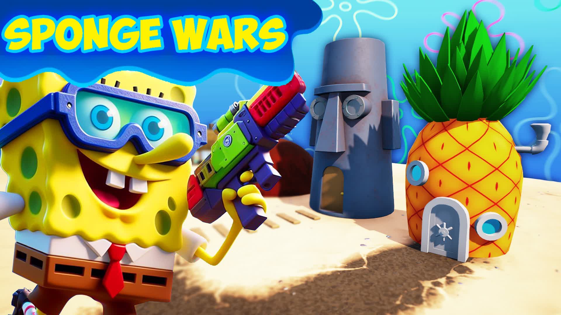 【注目の島】Sponge Wars 🧽