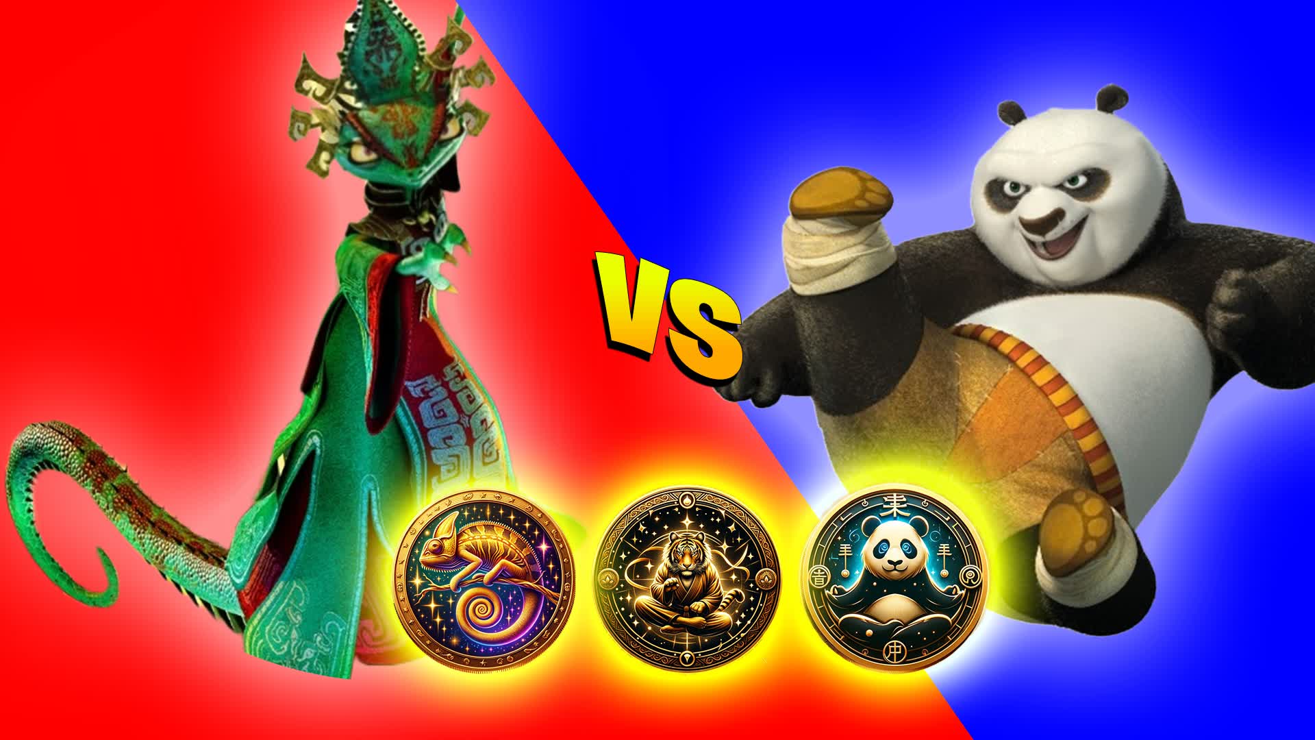 【注目の島】🐼KUNG FU PANDA RED VS BLUE 🔴🔵