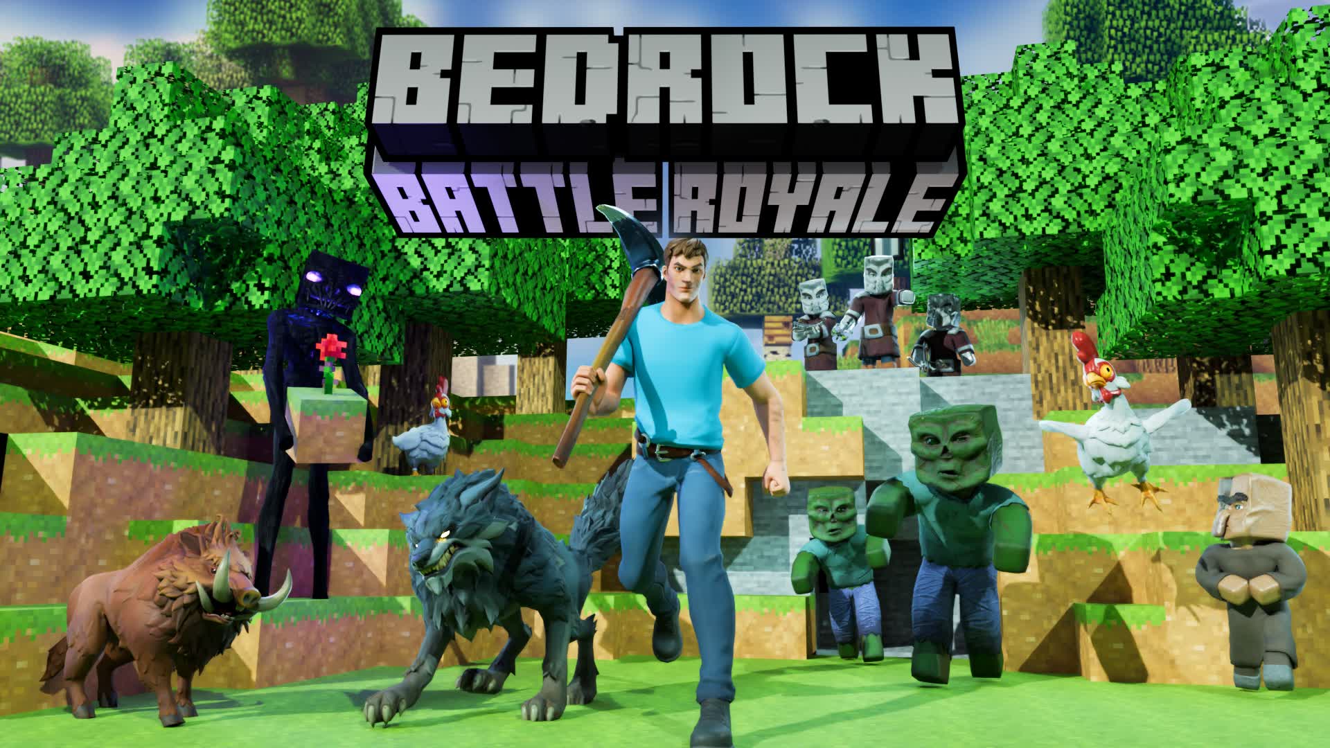 【注目の島】BedRock Battle Royale