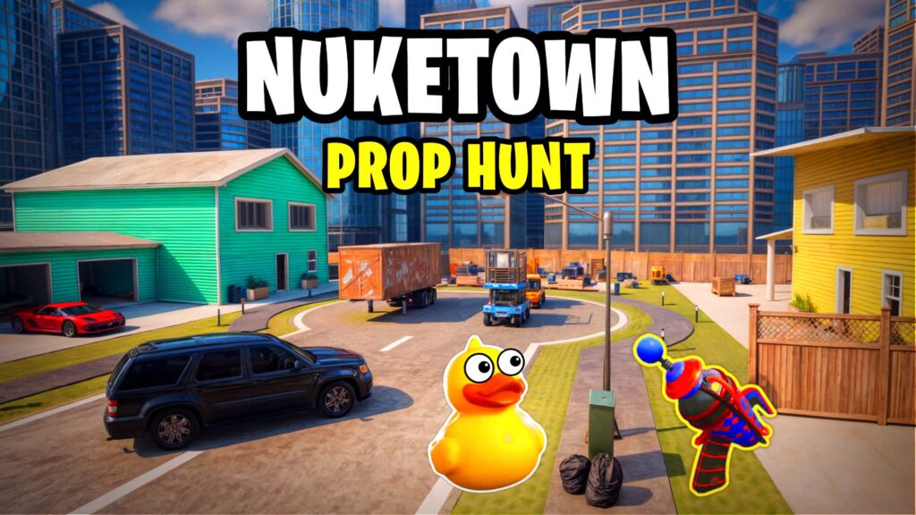 【注目の島】NUKETOWN PROP HUNT 🏠