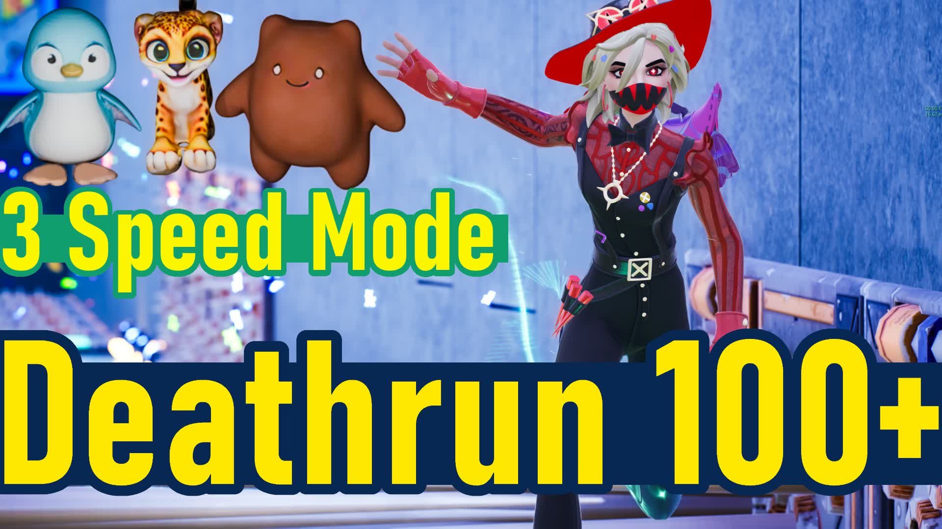 【注目の島】Deathrun 100+ with 3 Speed Mode