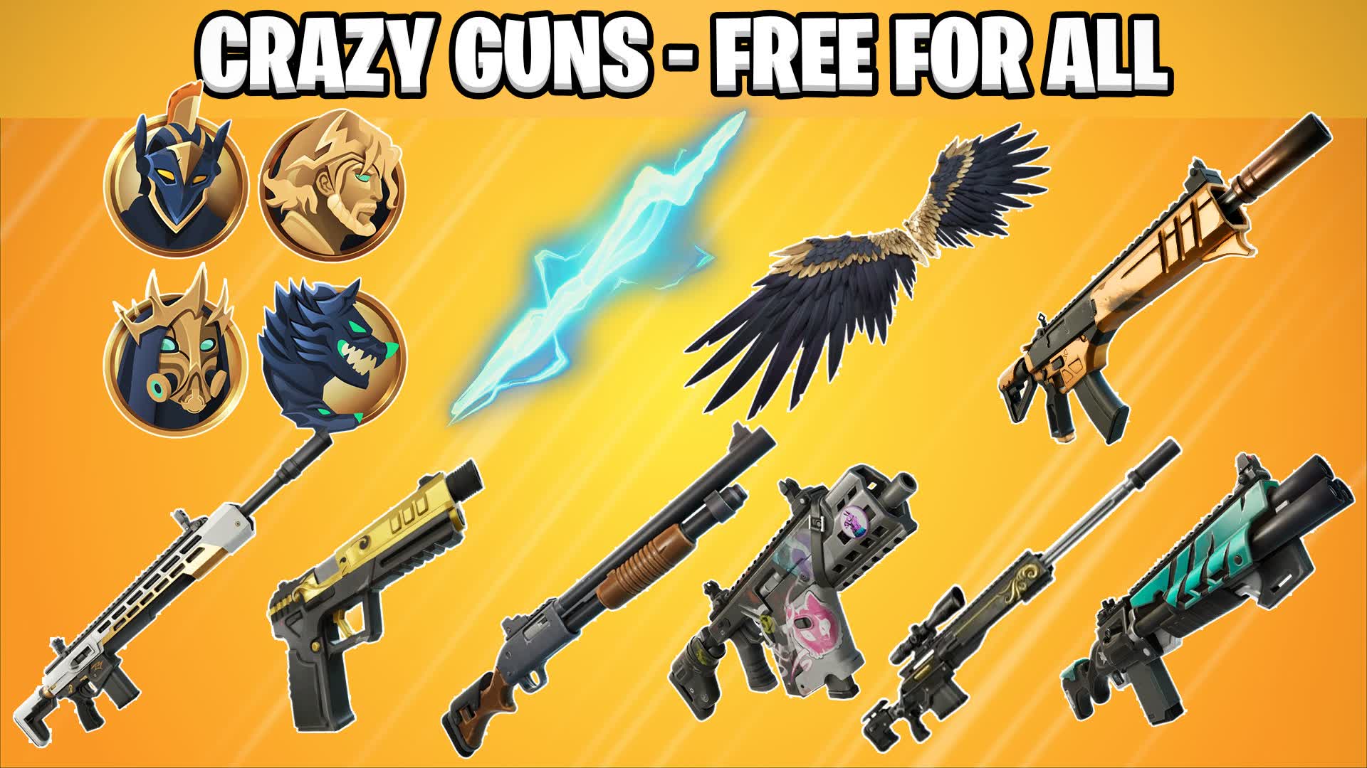 【注目の島】Season 2 Crazy guns - Free for all
