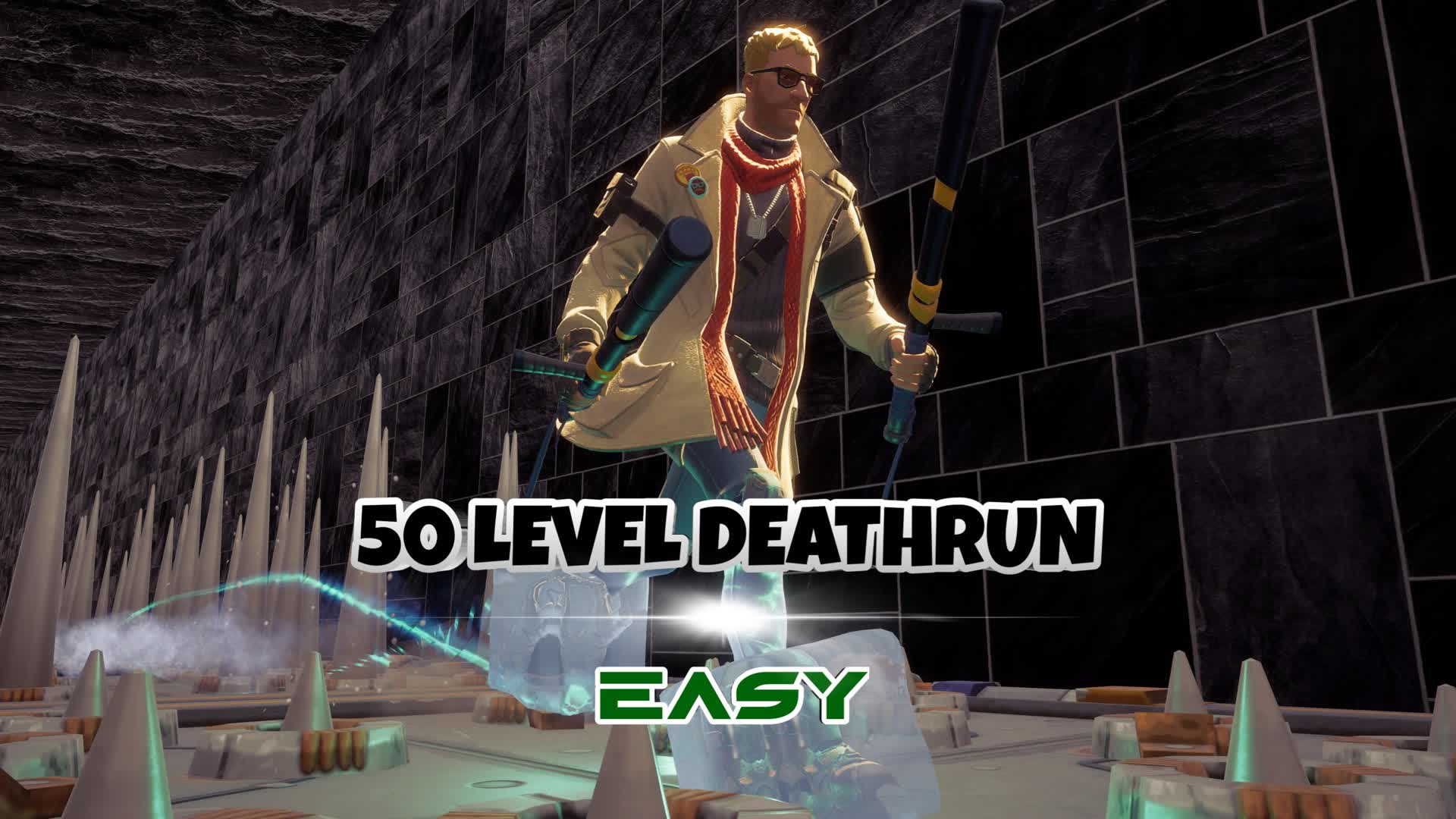 【注目の島】50 Level Deathrun [Easy]