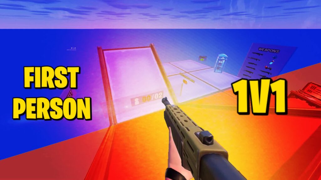 【注目の島】First Person [1v1] 🔴🔵