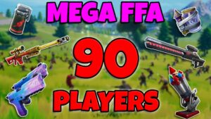 【注目の島】🔥MEGA FFA - ALL Weapons🔥