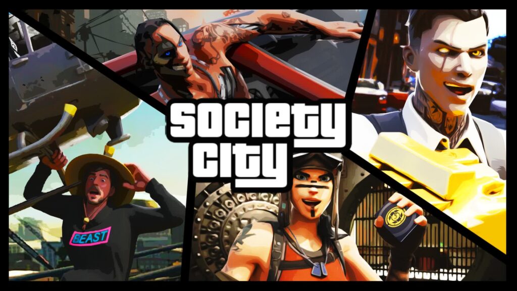 【注目の島】SOCIETY CITY 🌆RP🦸OPEN WORLD🌑