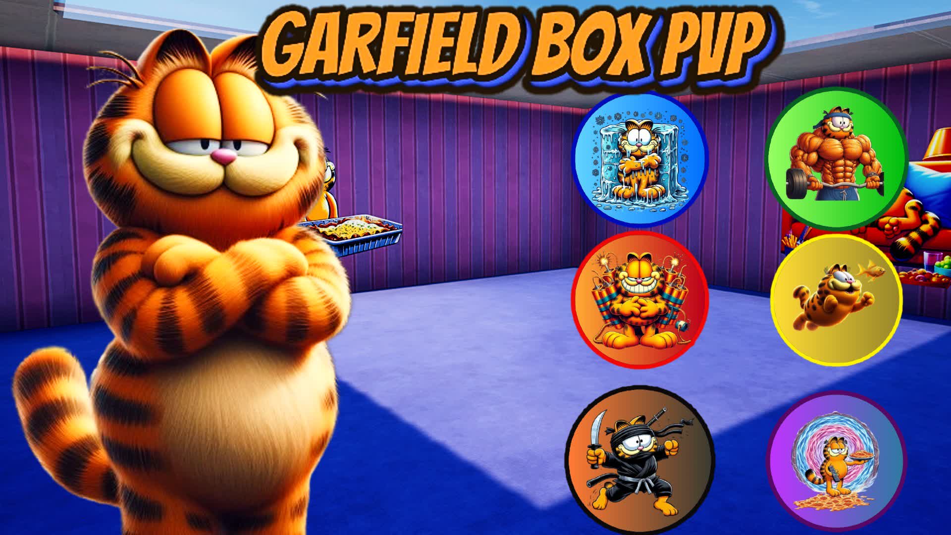 【注目の島】Garfield Box PVP🐱📦