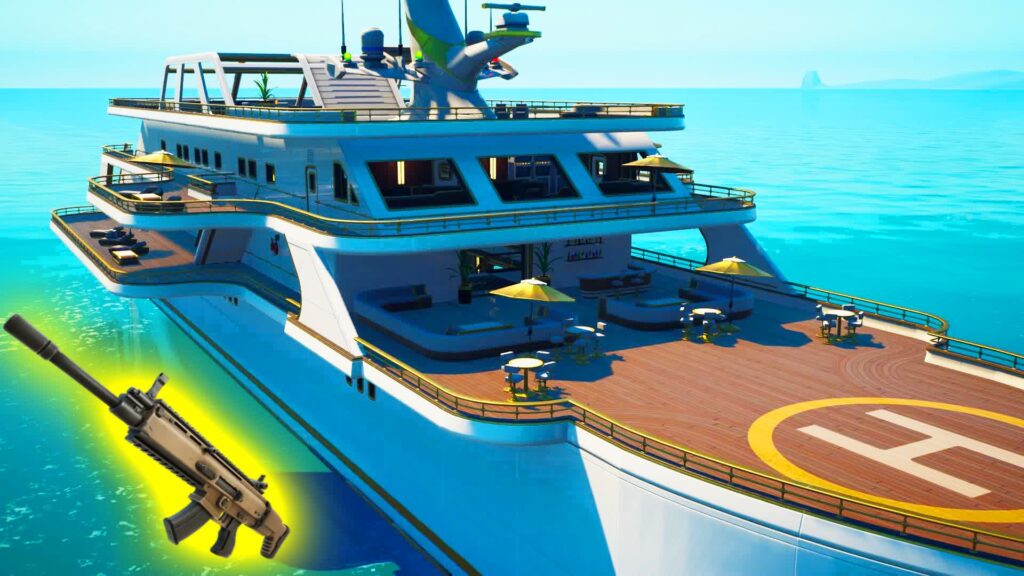 【注目の島】THE YACHT - GUN GAME FIRST PERSON