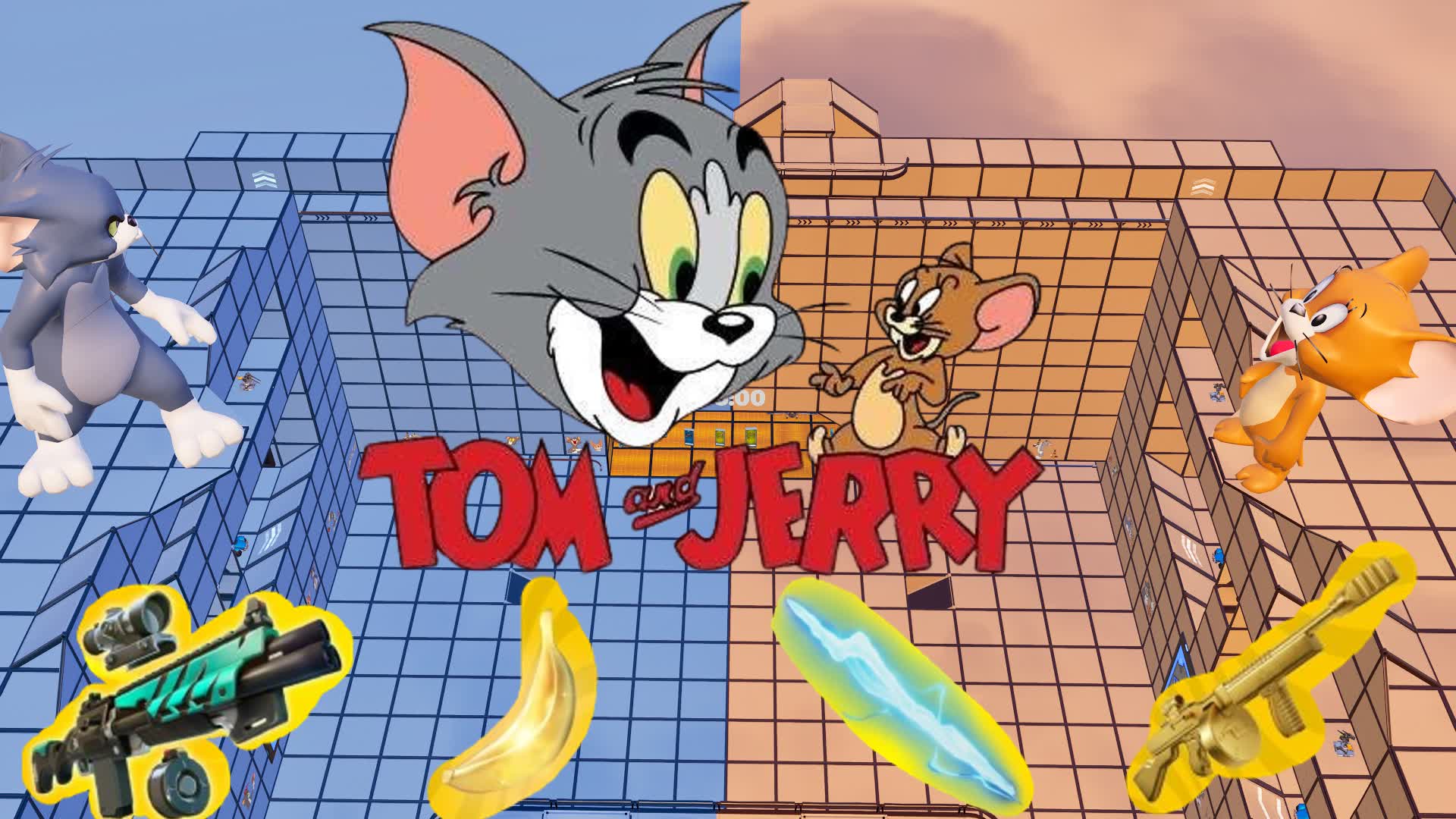 【注目の島】🐁 🐈 CRAZY TOM VS JERRY