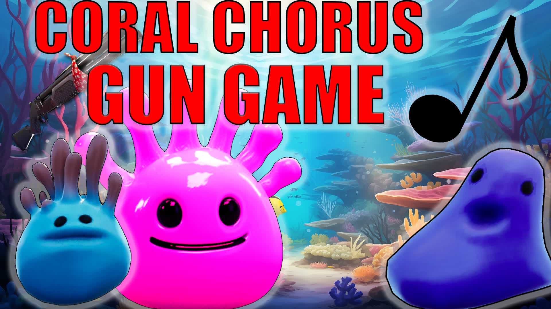 【注目の島】Coral Buddies Gun Game