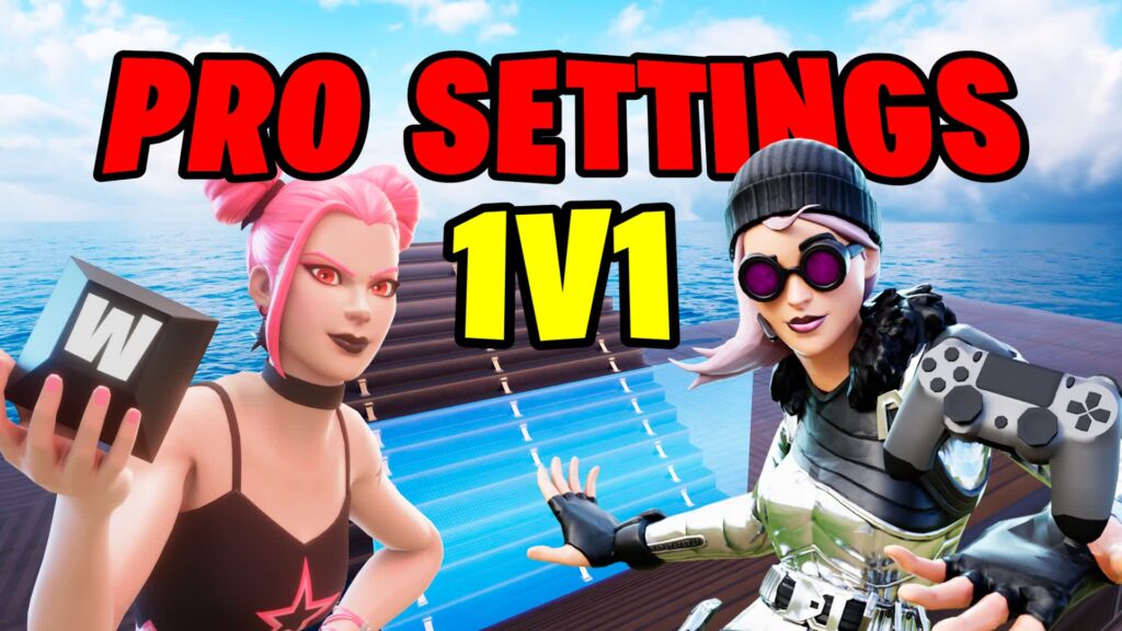 【注目の島】PRO SETTINGS+1v1 BUILD FIGHTS