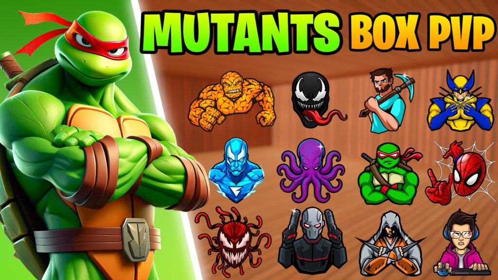 【注目の島】🐢MUTANTS BOX PVP📦