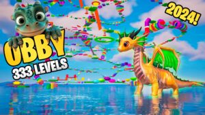 【注目の島】🐉 333 LEVEL DRAGON WORLD OBBY