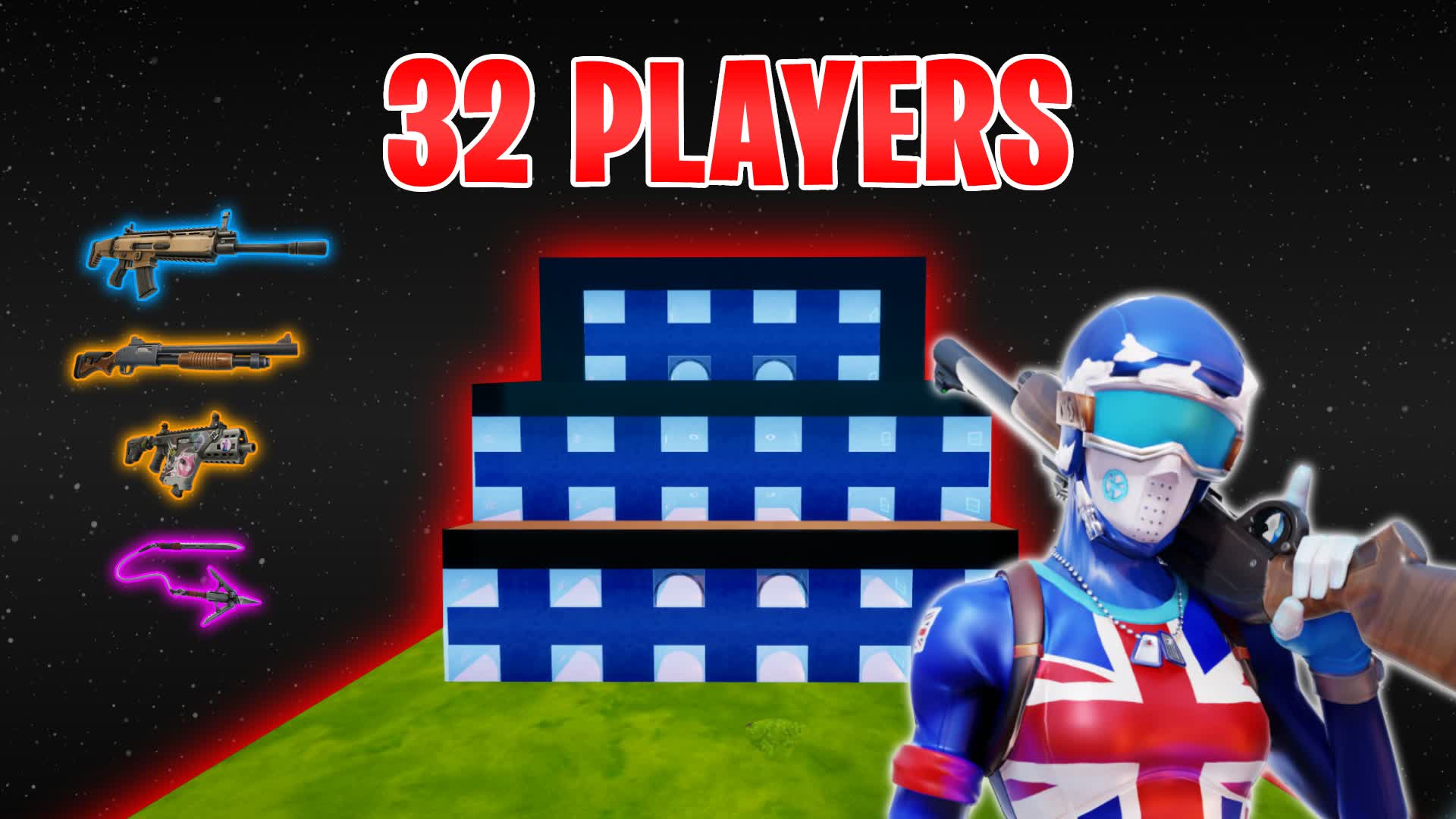 【注目の島】32 Players Zone Wars