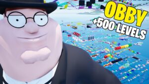 【注目の島】⭐500 LEVEL OBBY PARKOUR⭐